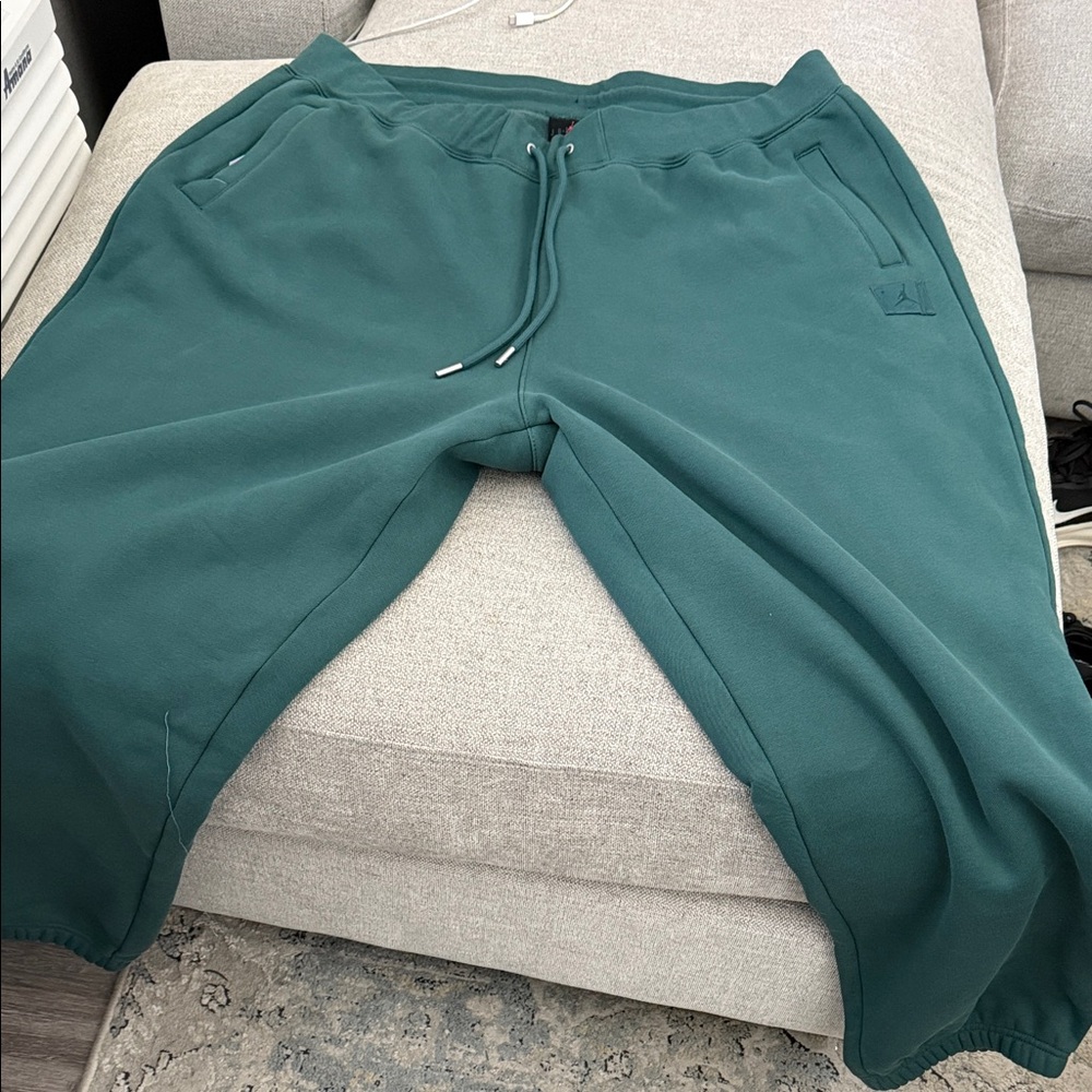 Jordan Men's Teal Green Sweatpants Joggers